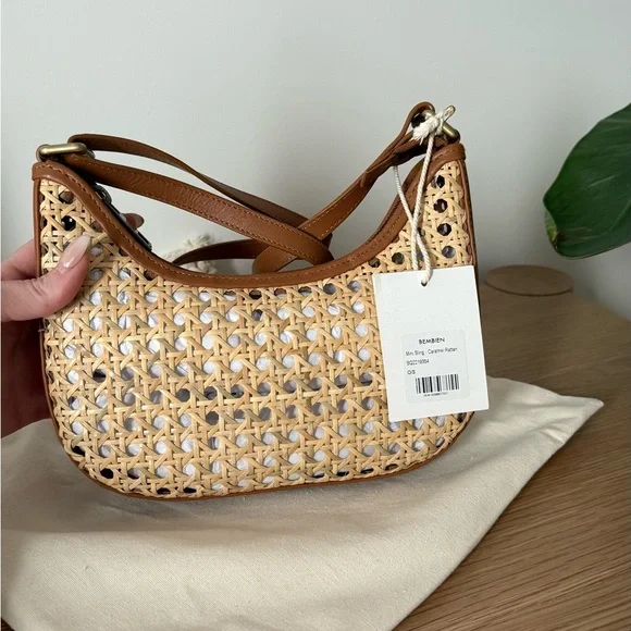 Bembien Mini Sling Rattan Bag - Picture 5 of 9
